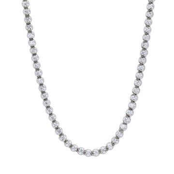 Men's Diamond Tennis Necklace | 10K Gold | 10.45ct