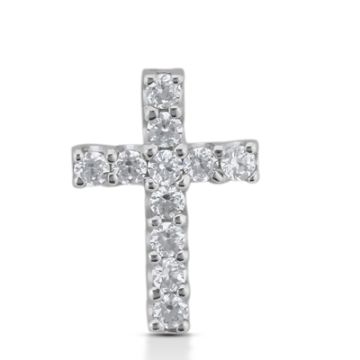 Men's and Women's Diamond Cross Pendant | 14K Gold | 1.65ct