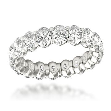 Women's Diamond Eternity Ring | 18K Gold | VS | 4ct