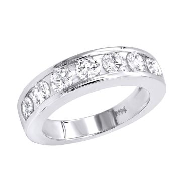 Women's Diamond Anniversary Seven-Stone Wedding Ring | 14K Gold | SI | 1.5ct