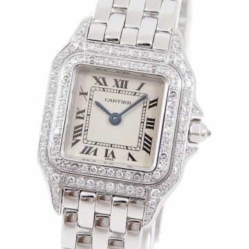 18K Gold Women's Cartier Watch | Panthere | 23 mm | Cream Dial