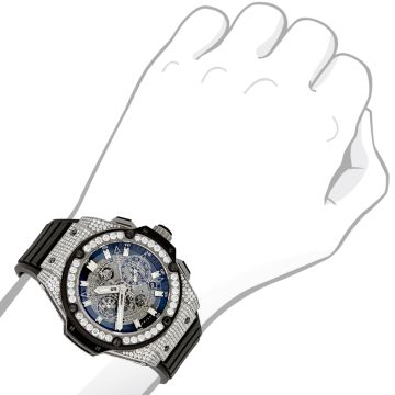 Men's Hublot Watch | King Power | 48 mm | Diamond Bezel 