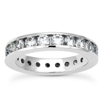 Men's and Women's Diamond Eternity Ring | Platinum | VS | 2.2ct