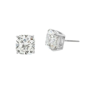 Lab-Grown Diamond Stud Earrings for Men and Women | VS | Guardian Back | 14K Gold | 12ct