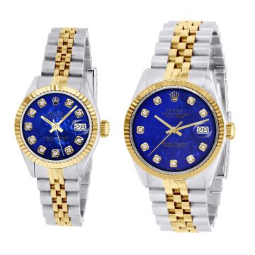 Men's and Women's Gold/Stainless Steel Two-Tone Watch | Rolex Datejust 36 mm | Dot 