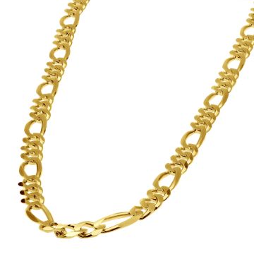 Men's Gold Chain Solid Figaro Chain 10K Yellow Gold