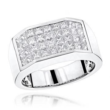 Men's Diamond Wedding Ring | Platinum | VS | 3.25ct