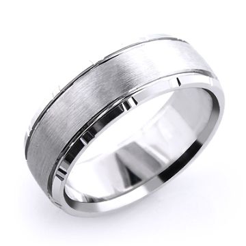 Men's Platinum Wedding Ring