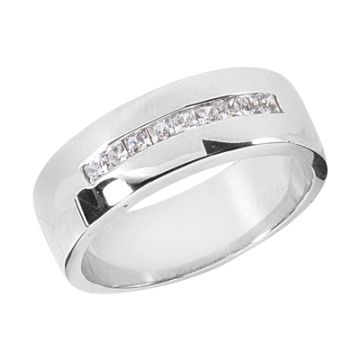 Men's Diamond Wedding Ring | Platinum | VS | 0.45ct