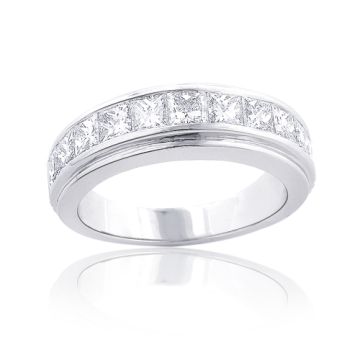 Men's Diamond Wedding Ring | Platinum | VS | 3.6ct