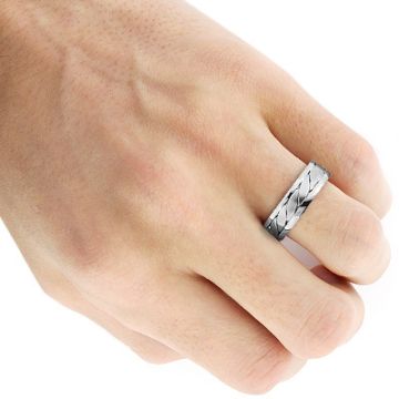 Men's Platinum Wedding Ring