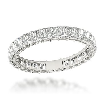 Women's Diamond Thin Eternity Ring | Platinum | VS | 2ct