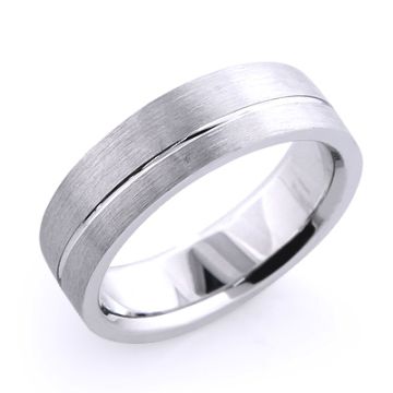 Platinum Classic Wedding Ring for Men