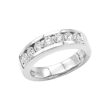 Women's Diamond Anniversary Seven-Stone Wedding Ring | Platinum | VS | 1ct